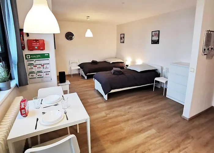 Da01 - Gemuetliches 1-zimmer-apartment Mit Balkon In * Ντάρμσταντ