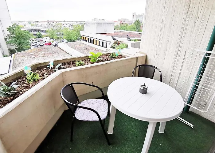 Da01 - Gemuetliches 1-zimmer-apartment Mit Balkon In